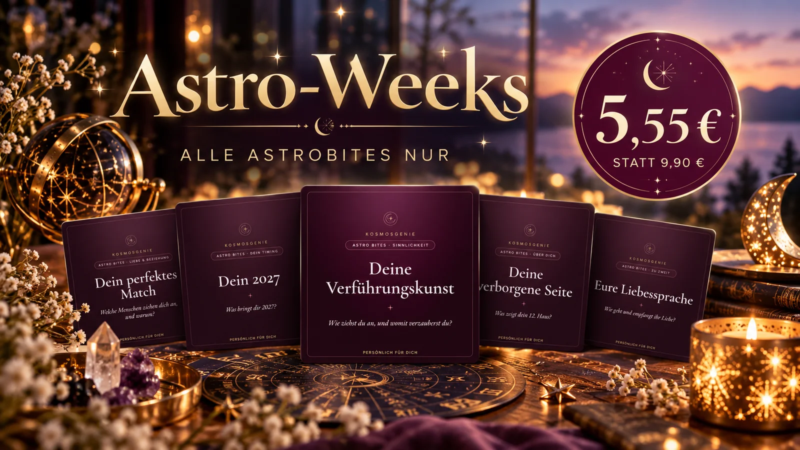 Astro-Weeks: alle Astro Bites nur 5,55 € statt 9,90 €