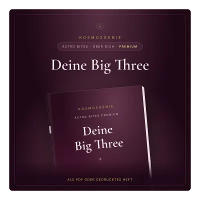 Deine Big Three - Astro Bite Premium von KosmosGenie