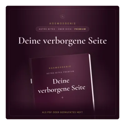 Deine verborgene Seite - Astro Bite Premium von KosmosGenie