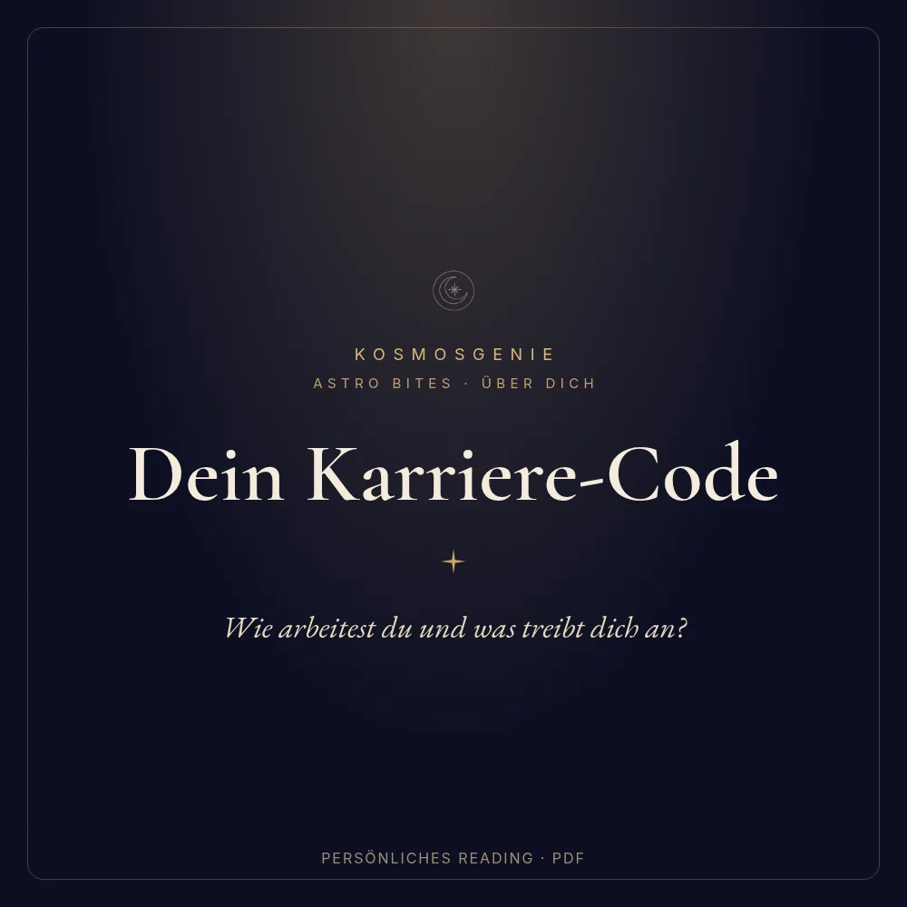 Astro Bite „Dein Karriere-Code“ – Astro Bite von KosmosGenie