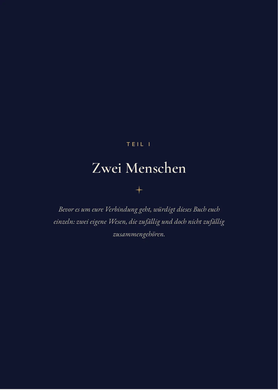 Eltern-Kind-Horoskop – Trennseite Teil I