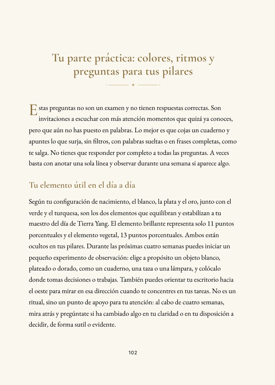 Libro del horóscopo chino: parte práctica con preguntas