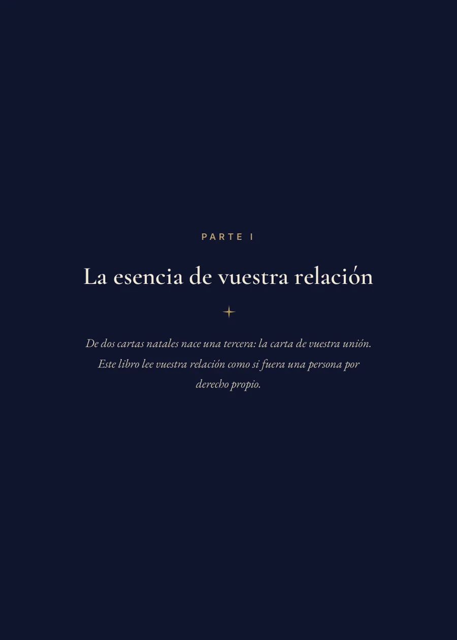 Libro de Carta Compuesta: página separadora, parte I