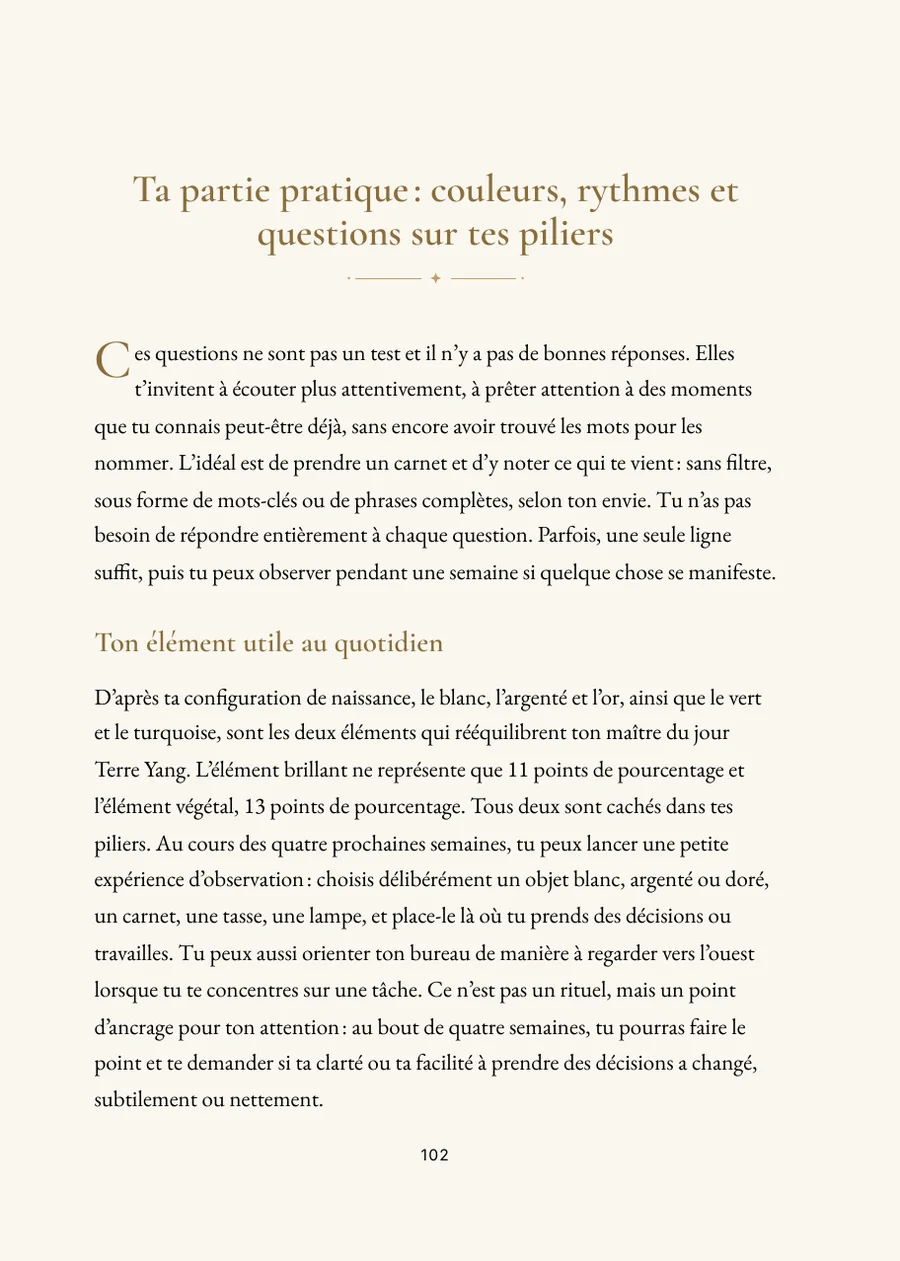 Livre de l’horoscope chinois : partie pratique avec questions