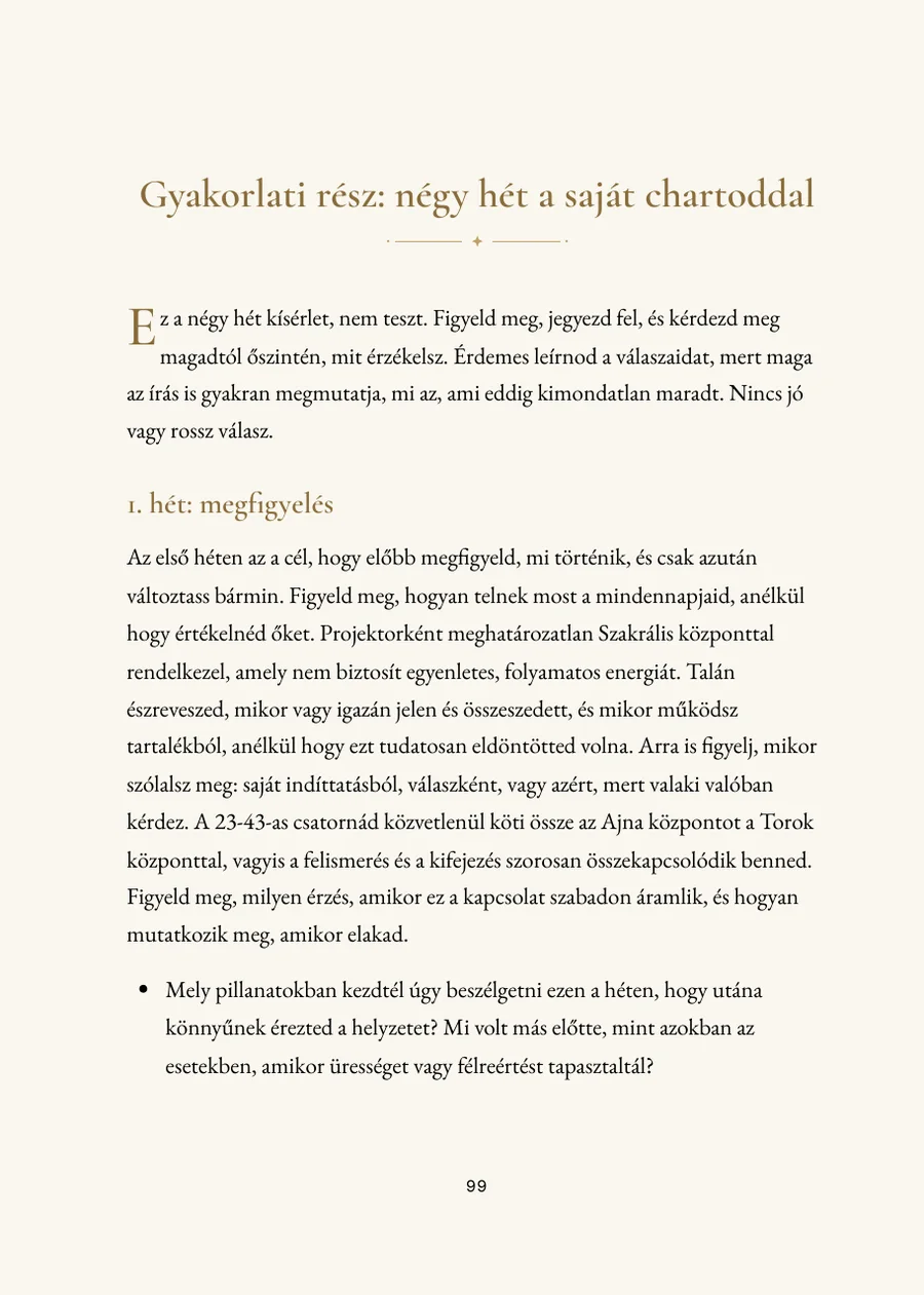 Human Design: gyakorlati rész kérdésekkel