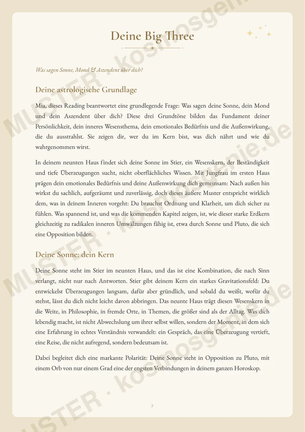 KosmosGenie Adventskalender: die Deutung hinter einem Türchen