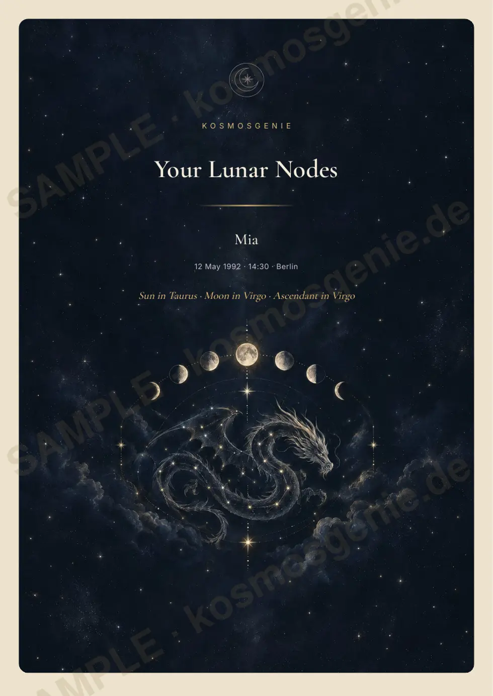 Lunar Nodes Book, sample page 1 of 62