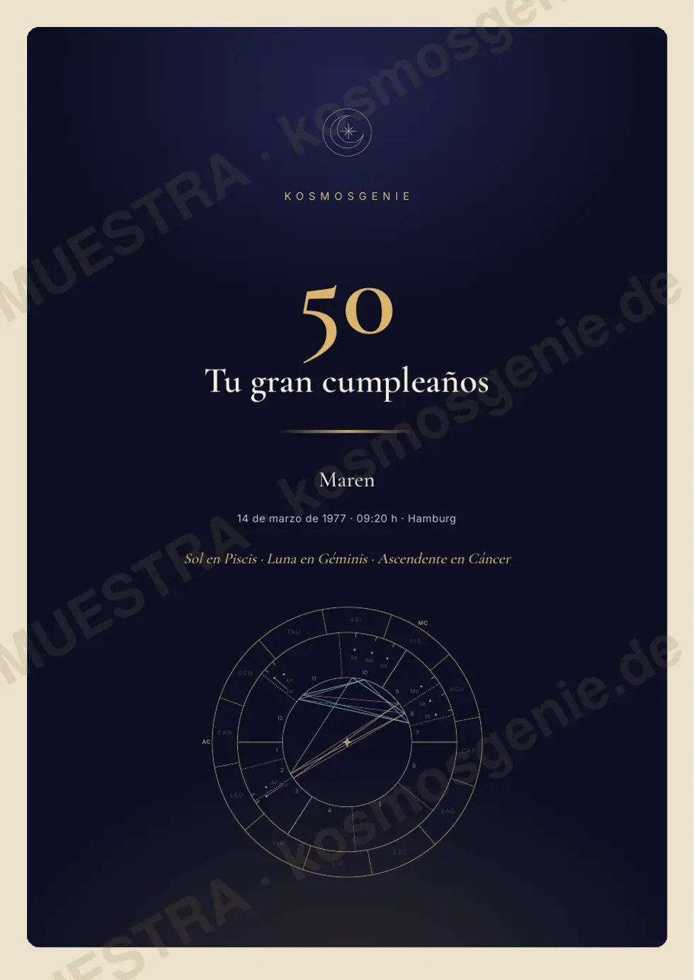 Libro para un Cumpleaños Redondo, página de muestra 1 de 68