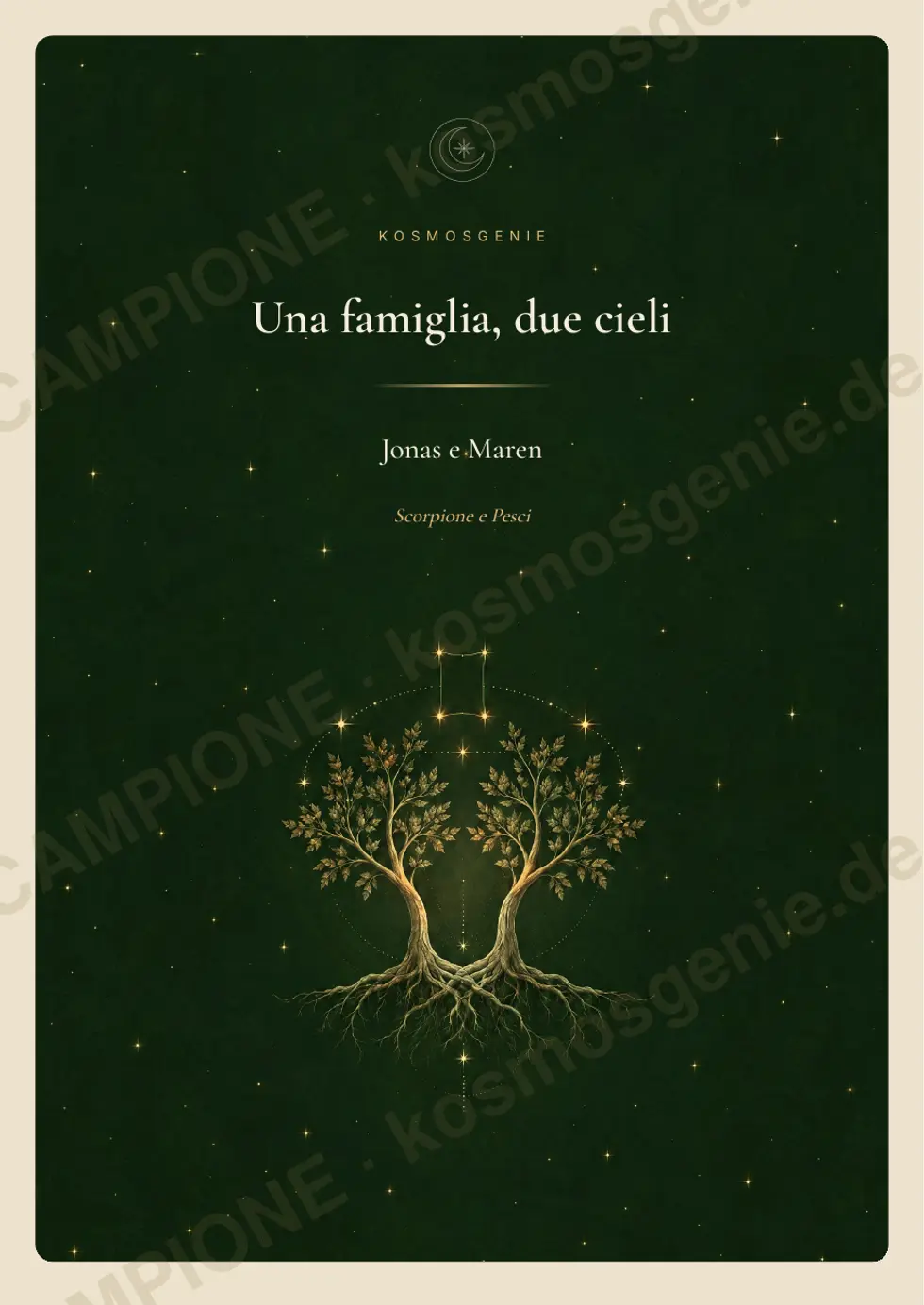 Libro dell'oroscopo tra fratelli e sorelle, pagina di esempio 1 di 63