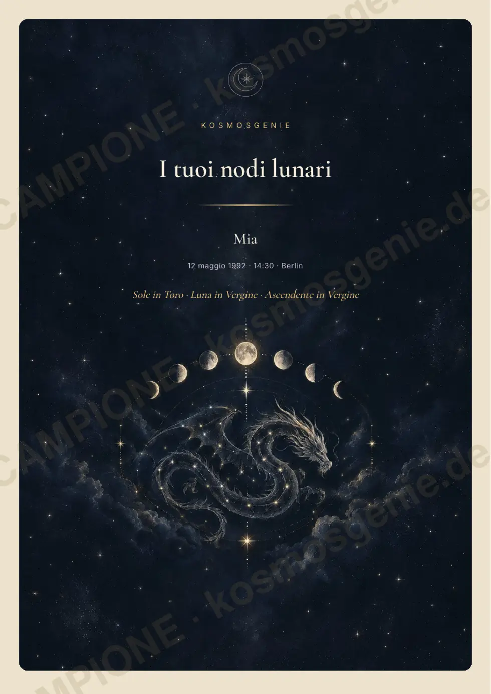 Libro dei nodi lunari, pagina di esempio 1 di 62