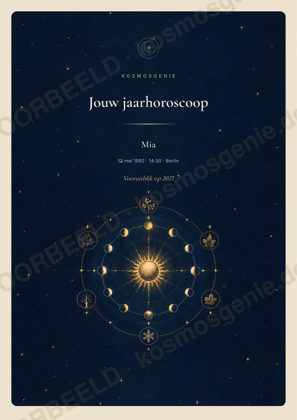 Jaarhoroscoop 2027, voorbeeldpagina 1 van 70