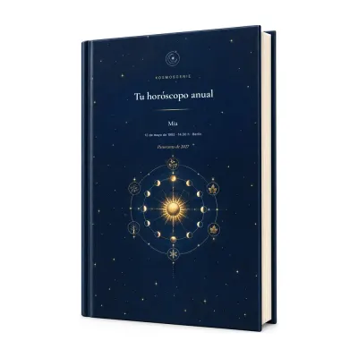 Horóscopo Anual como libro personalizado: portada