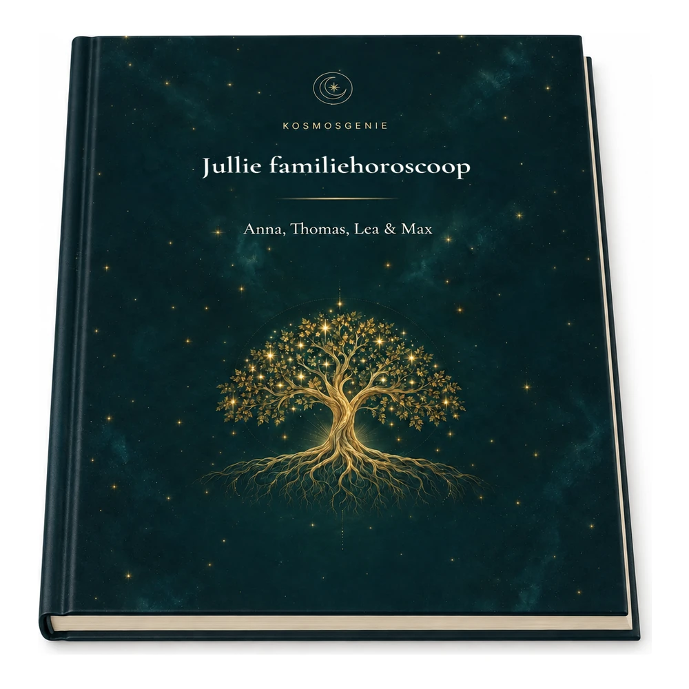 Familiehoroscoopboek als Premium boek, liggend