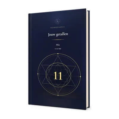 Numerologiedeuding als persoonlijk boek - omslag